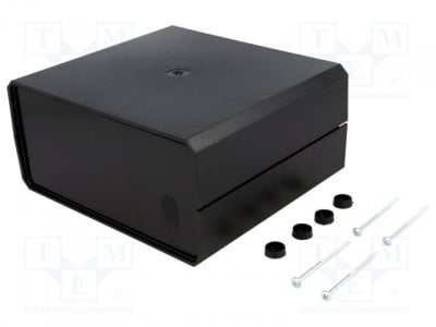 Кутия KM-85 Кутия с панел X:160mm Y:180mm Z:85mm ABS; черен